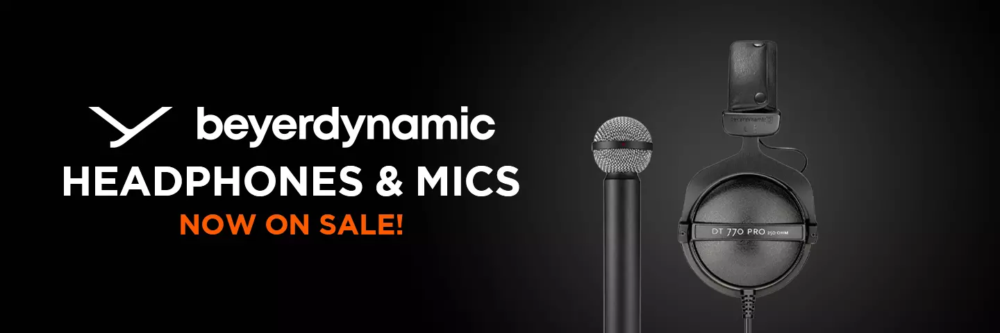 Get a Pro Sound for Less with Beyerdynamic.